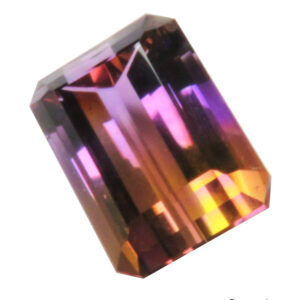 Large AAA+ Bi-Color Ametrine Gemstone – Octagon Cut | Natural & Faceted Loose Stone